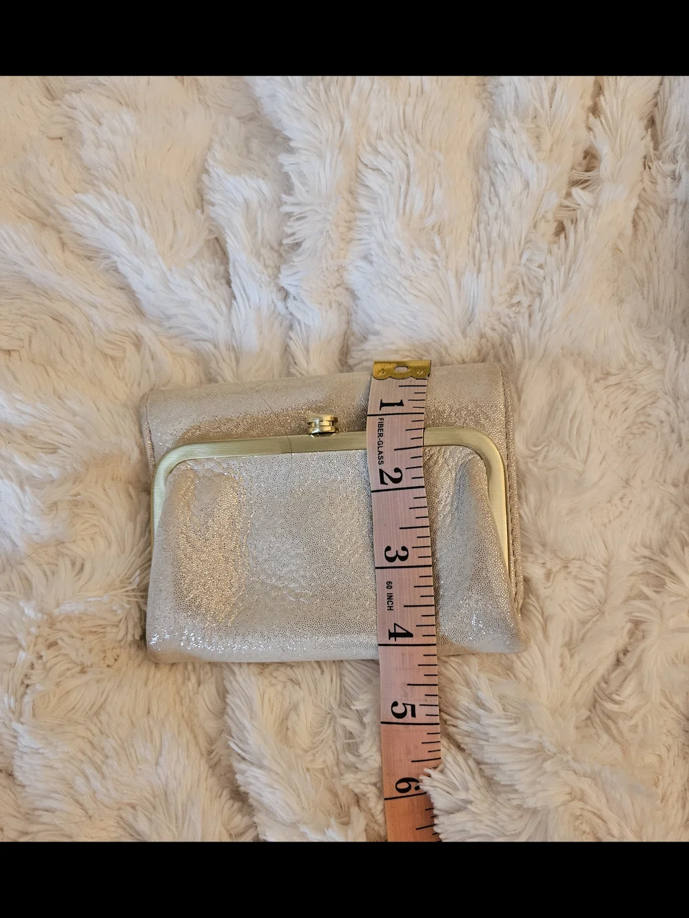 HOBO☆Robin Compact Wallet - Sand Shimmer